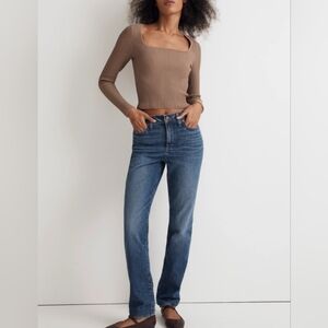 MADEWELL The Perfect Vintage Straight Jean Size 25 Tall